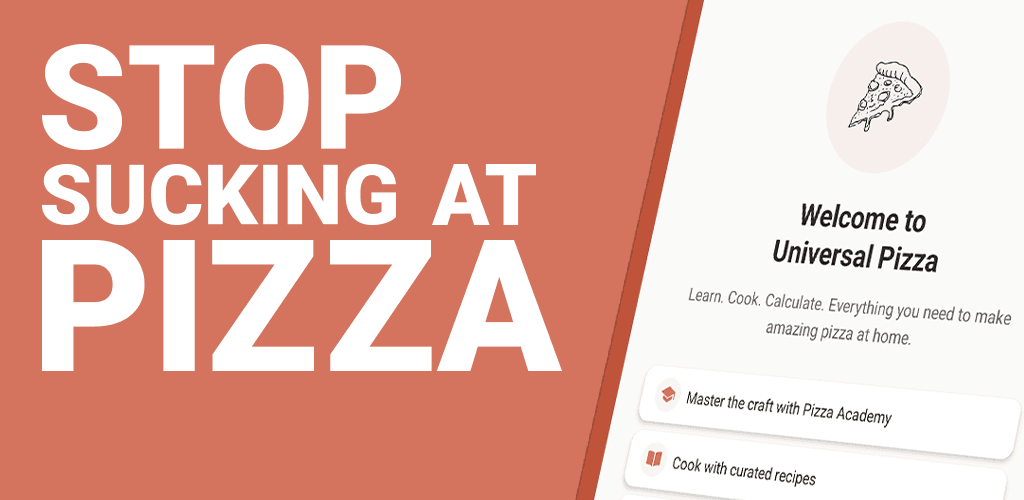 Universal Pizza App - Product Image