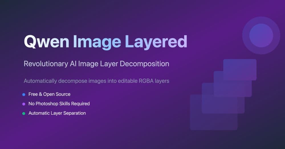 Qwen Image Layered - Product Image