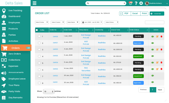 Delta Sales App - Product Image