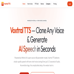 Voxtral TTS logo