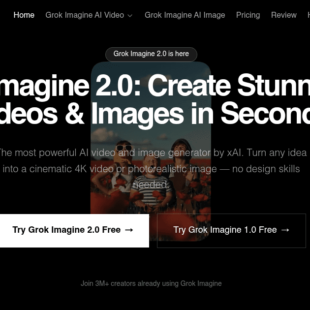 Grok Imagine 2.0 logo